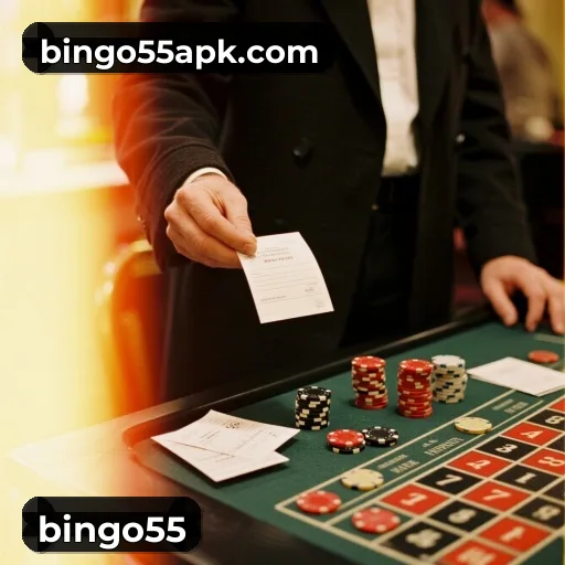 Aplicativo móvel bingo55 para iOS e Android