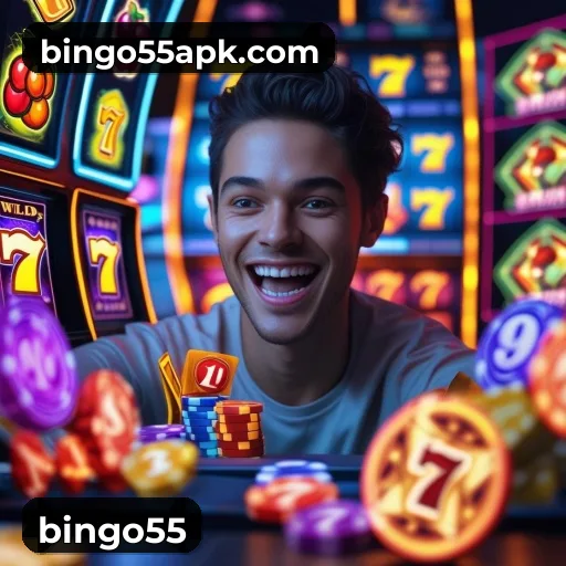 Variedade de slots bingo55